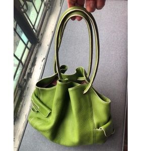 Coach Kelly Green leather bag